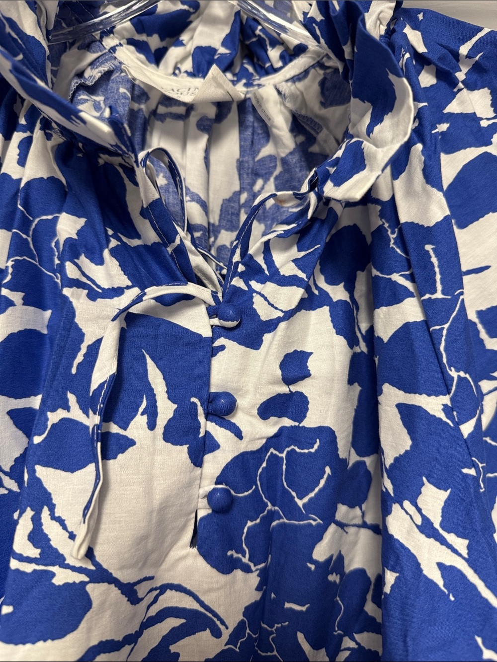 NWT - Hyacinth House Thea Mini Dress — Blue Floral — Size S - Picture 5 of 8